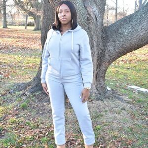 2 piece sweatsuit